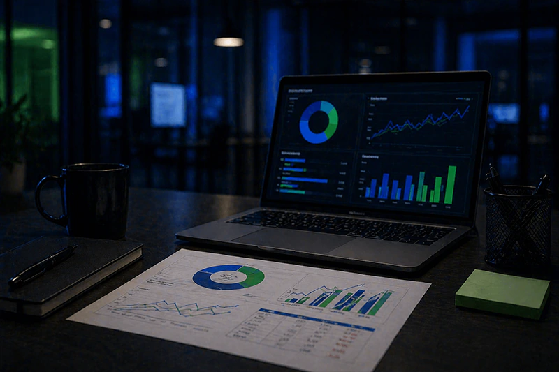 Gestão com dados e tomada de decisão empresarial